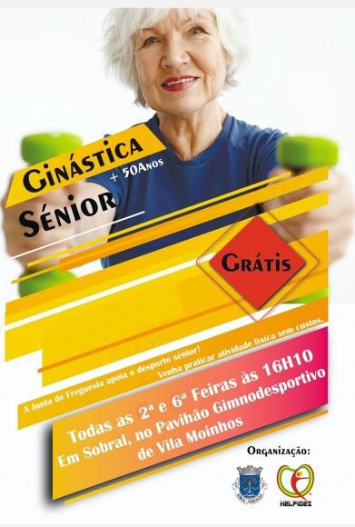 Din&aacute;stica S&eacute;nior +50 anos GR&Aacute;TIS