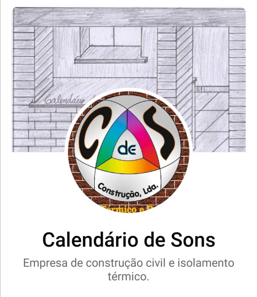 Calend&aacute;rio de Sons Constru&ccedil;&atilde;o, Lda.