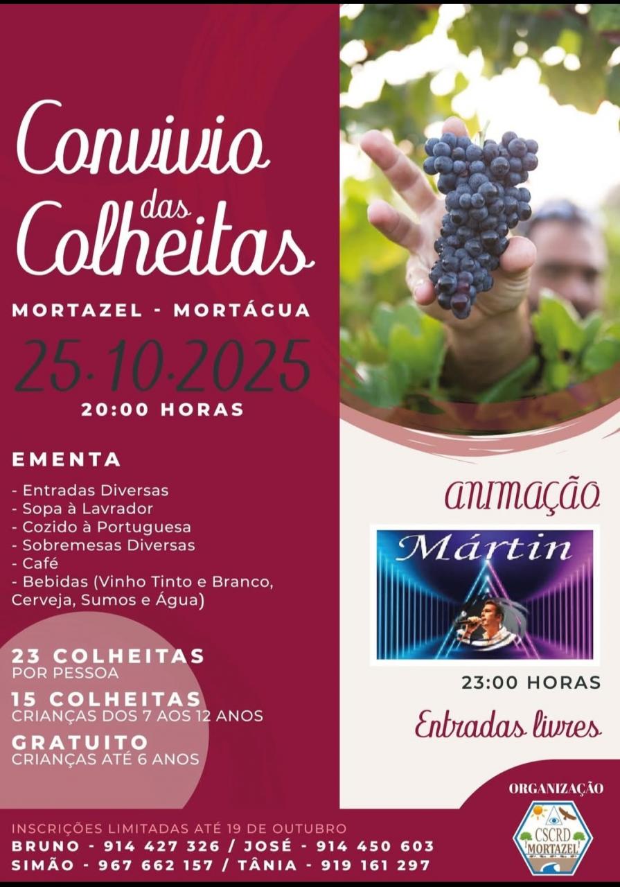 Convívio das Colheitas em Mortazel 