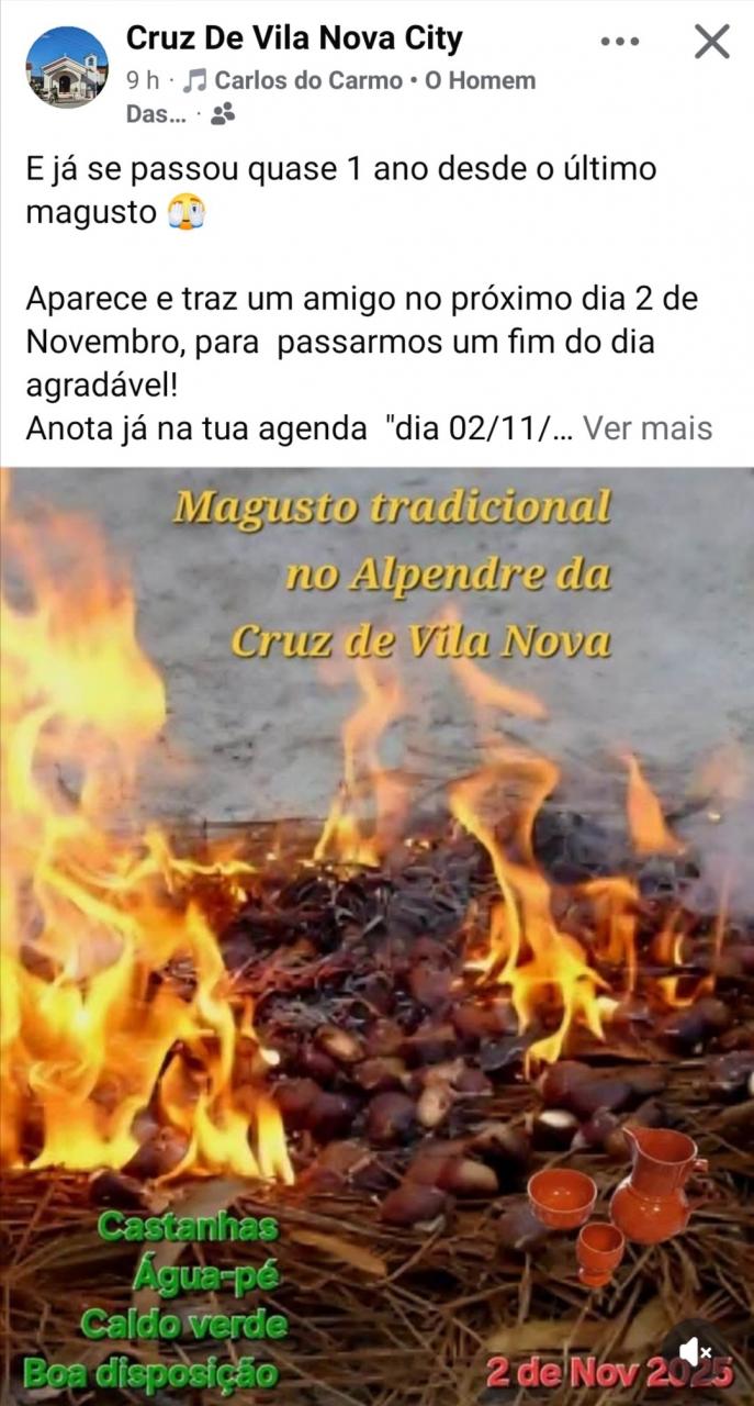 Magusto Tradicional da Cruz de Vila Nova 