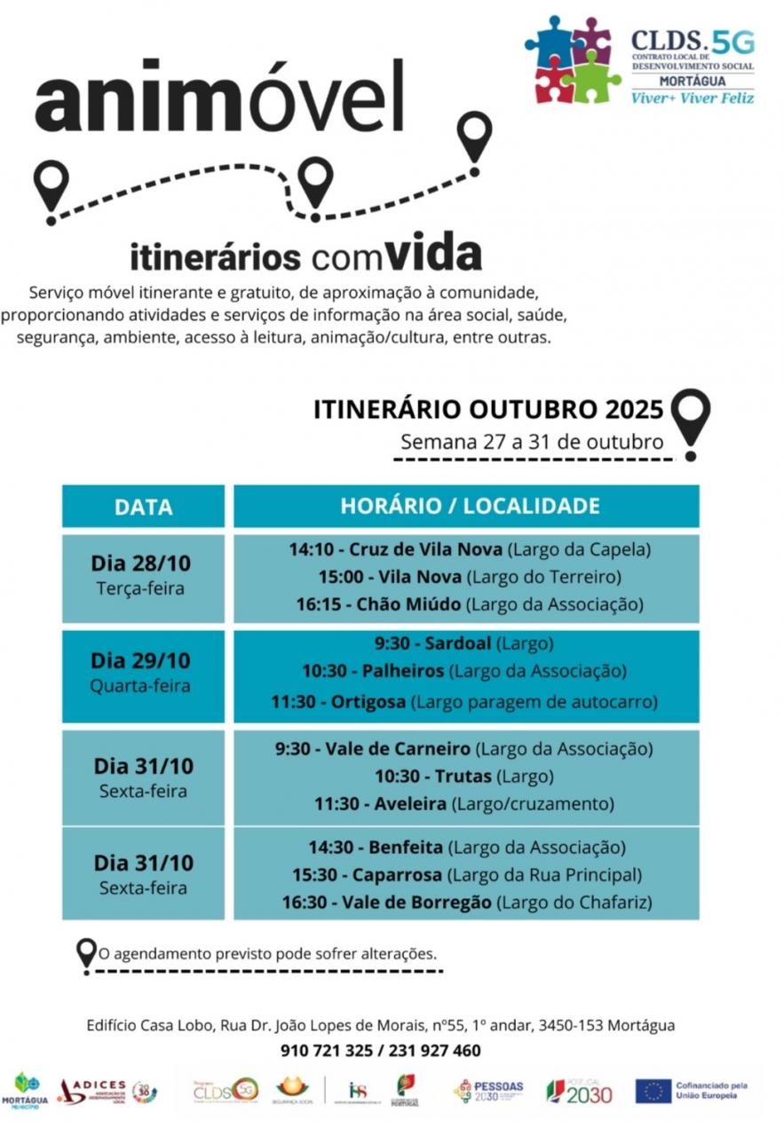 Animovel  - Itinerários com vida , Cruz de Vila Nova, Vila Nova e Chão Miúdo 