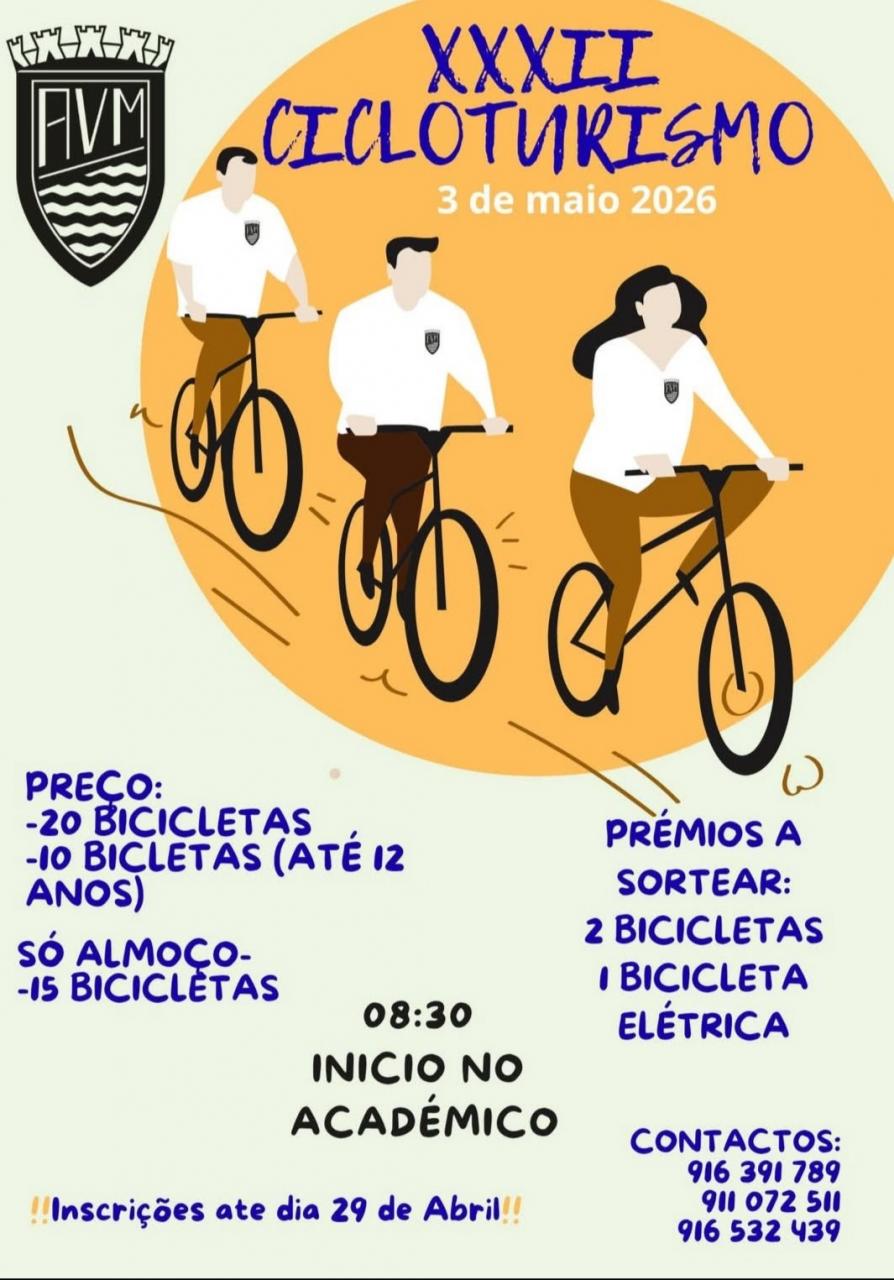 XXXII cicloturismo em Vila Moinhos 