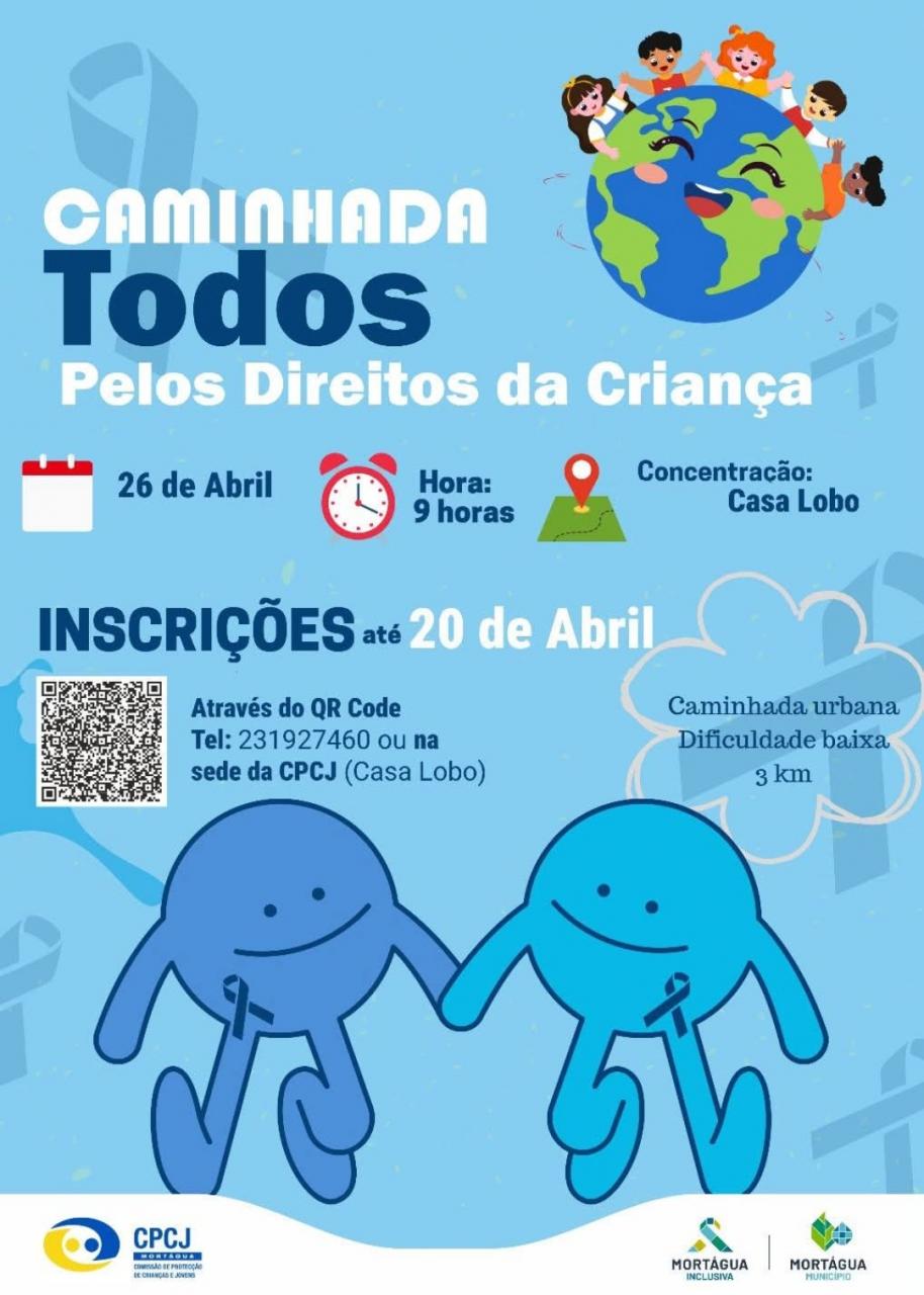 Caminhada todos pelos direitos da crian&ccedil;a 