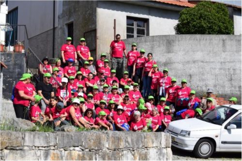 Caminhada de apoio &agrave; mulher com cancro da mama